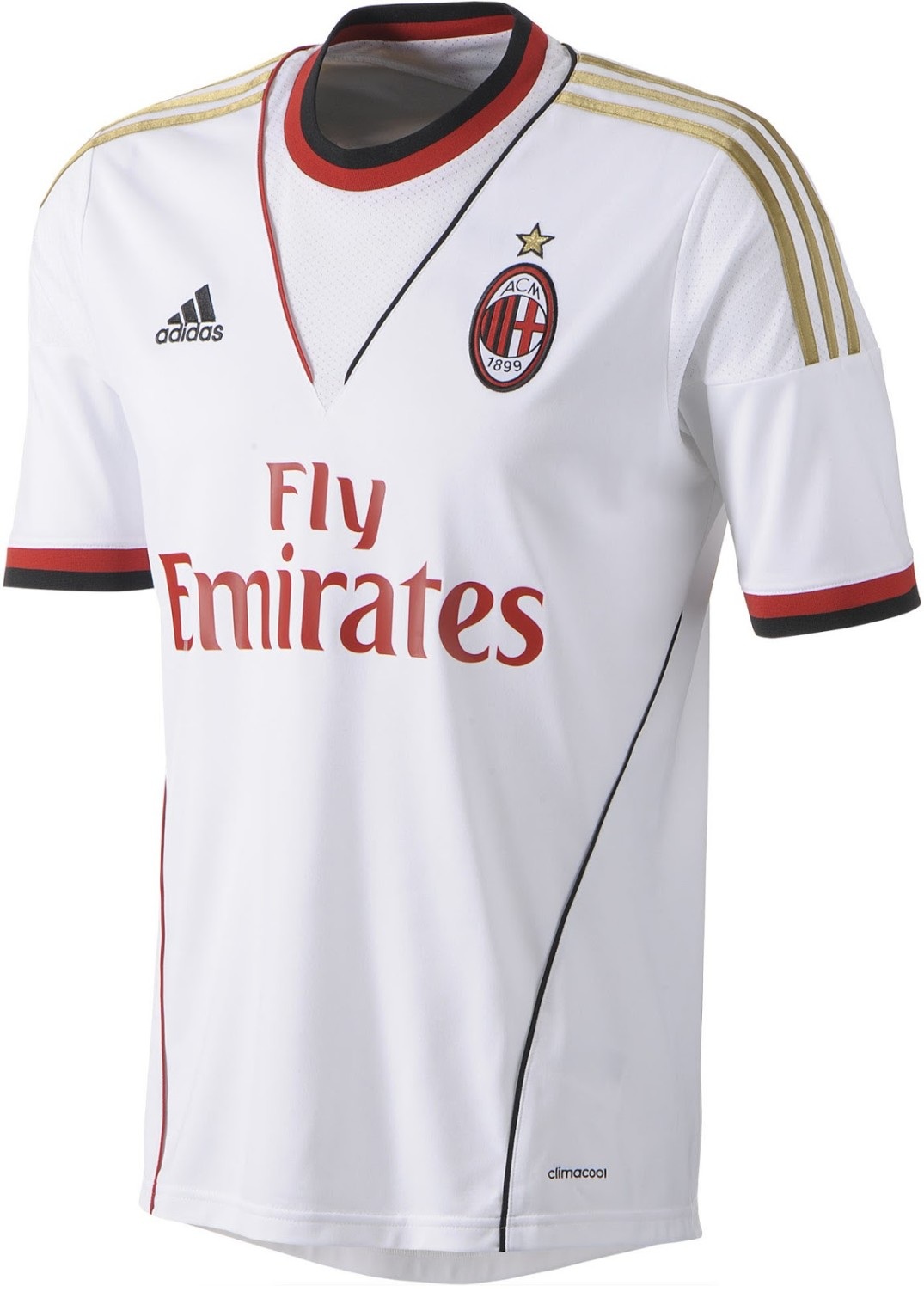Camisa II Milan 2013 2014 Adidas retro